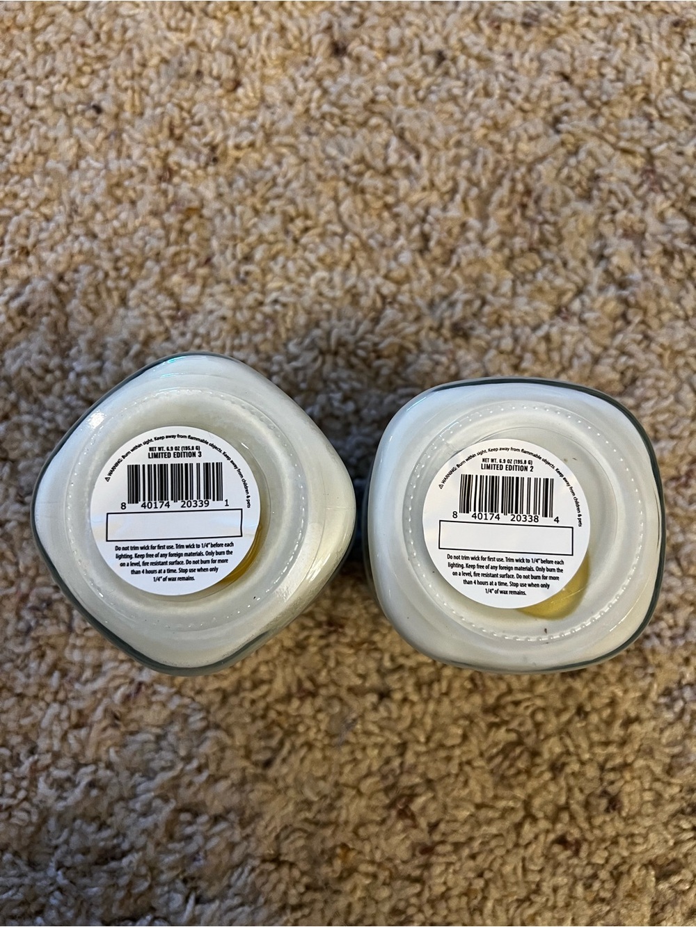 Antique Candle Co Candles Holiday Spice and Raspberry Vanilla - Picture 2 of 3